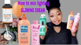 😱HOW AMAZING I MIX FAIR&WHITE so white/ MIXA/EGG/for GLOWING skin