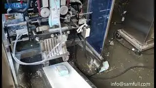 Automatic stabilo bag quad seal bag packing machine