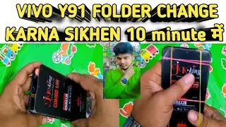 Vivo y91 lcd replacement with Finishing, vivo y91 folder change