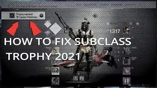 DESTINY 2 (Zavala’s Lieutenant Trophy, Cayde’s Pathfinder Trophy, Ikora’s Protege Trophy) 2021 FIX !