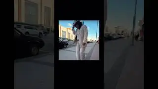 Michael Jackson crashes into a pole while roller skating