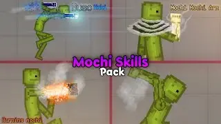 Mochi Skills Pack | Melon Playground Mod Created By Me | Download Link | Katakuri skills