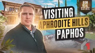 Luxury villas in Paphos, Cyprus. Elite residential complex — Aphrodite Hills.