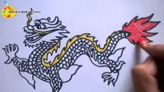 Vẽ con Rồng/ How to Draw a Dragon