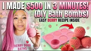 Hang out! #bigbang🤟Chill 3 Minutes with me. Gotta Make Strawberry Bath Bombs🍓Highlight 7:05-12:05