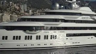 Mega Yacht AMADEA (video #1)
