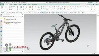 SIEMENS UNIGRAPHICS NX | COMPLETE MOUNTAIN BIKE DESIGN | MTB