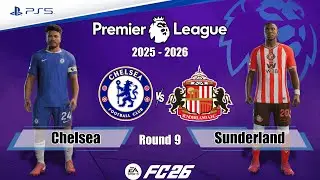 Chelsea vs. Sunderland Ft. Garnacho, Xhaka | Premier League 25/26 | Full Match | FC 26 - PS5&trade;[4K]