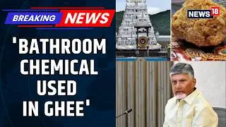 Tirupati Laddu Row: CM Chandrababu Naidu's SHOCKING Claims On YSRCP & Laddu Scam | News18