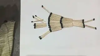 Matches stick Craft work the girls frack #matchbox #handicapvlog 👫👫👫...