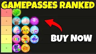 RANKING EVERY GAMEPASS IN BUBBLE GUM SIMULATOR INFINITY! | BGSI