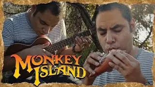 Monkey Island - Main Theme - Ocarina/Ukulele Cover || David Erick Ramos