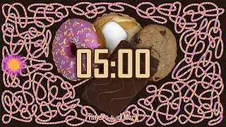 5 Minute Sweet Treat Timer Bomb 🍩🍪 | Study with a Bang!