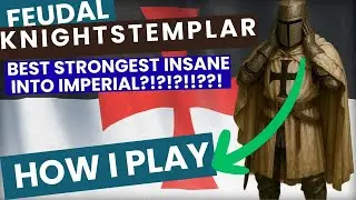 Age of empires 4 - Best Strongest Insane Knights Templar / KT Feudal Style !