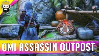 Omi Assassin Outpost - Kakushiba ikki - Immersive Mode - Assassin's Creed Shadows [4K] #gaming