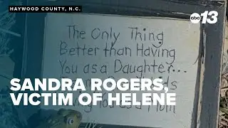 Remembering: Sandra Rogers, victim of Helene