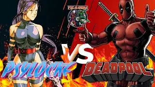 Psylocke vs. Deadpool - Clash of Iconic Characters | FGC AI ARENA [4K60FPS]