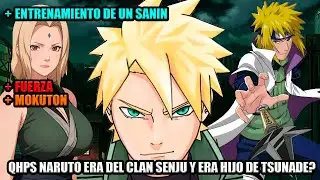 QHPS Naruto era del Clan Senju y era Entrenado por Tsunade?