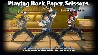 Xenoverse 2:How To Play Rock,Paper,Scissors!! Ft AYoungDyno,DKiller0309 And Young579boy504