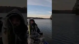 Lake Lanier Winter Fluke Technique #shorts #fishing