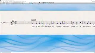 Great Is Thy Faithfulness -SOPRANO