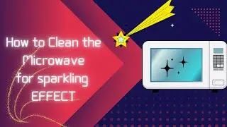 Clean Microwaves doors | Sparkling clean tinted glass | Microwave cleaning Hacks