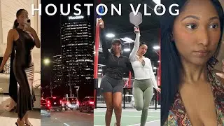 Weekend Getaway in HOUSTON: Bestie Time, Restaurants, Thrifting & Pickleball! | Weekly Vlog