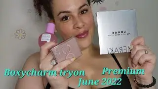 Boxycharm premium june 2022 try on