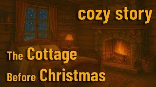 Cozy Cabin Before Christmas in a Norwegian Fjord | Bedtime Story for Adults & Fireplace Ambience
