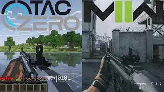 SCAR L Edition Faceoff Minecraft vs MW2022