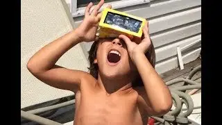 How to make solar eclipse glasses in 5 minutes!