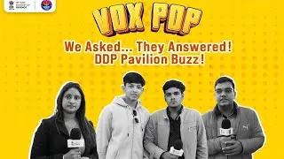 Смотреть | Vox-Pop | DDP Pavillion Buzz | Бхарат Мандапам, Нью-Дели