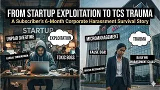From Startup Layoff to TCS Harassment: BGC Revenge, HR Threats & A Real Employee Survival Story