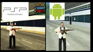 Comparando: GTA LCS PSP VS GTA LCS MOBILE