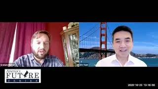 Eric Yuan, CEO of Zoom, at the America's Future Series Space Innovation Roundtable