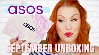 ASOS SEPTEMBER 2019 MONTHLY BEAUTY BOX UNBOXING // THE FAVS BOX !