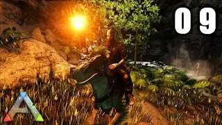 JE PARS EXPLORER MA PREMIÈRE GROTTE - ARK #9