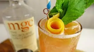 Islay Tea Party - Riff on a Classic Rum Punch Recipe (with GIN!)