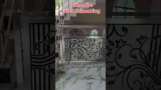 glass railing 304 grade steel#steel raling #short#shortsvideo#viralvideo# mordan railing design#iron