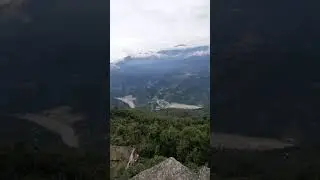 Dangerous, adventurous views from tip of the stone cliff. @GephelVlog2017 @sonamsikkim2509