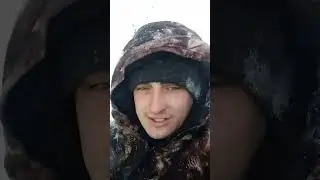 по тайге на буране в минус 40,волков гоняем