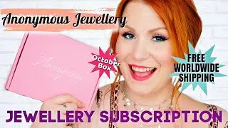ANONYMOUS JEWELLERY OCTOBER 2019 JEWELLERY SUBSCRIPTION UNBOXING