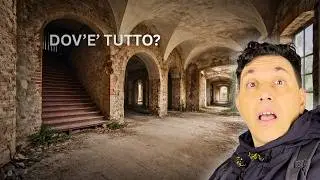 VILLA ABBANDONATA | IL POSTO E' ENORME… EPPURE SEMBRA 