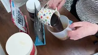 Morning Protein Coffee How To | Mounjaro UK | #mounjarouk #mounjarojourney #proteincoffee