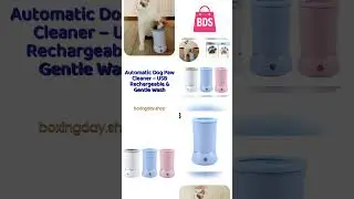 Automatic Dog Paw Cleaner &ndash; USB Rechargeable & Gentle Wash