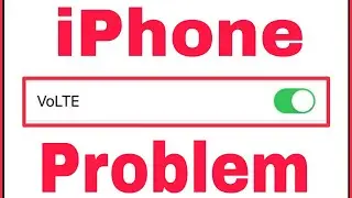 iPhone | How To Fix VoLTE Not Working || Not Start VoLTE | Not Show VoLTE Problem Solve iOS 14 ,15