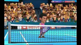 mini tennis -- Joker won on the special Nautilus Dome court ！🤣