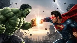 SUPERMAN vs HULK 🔥 Ultimate Power Clash | Epic Superhero Fight (4K CGI)
