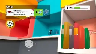 I am Cat - House Mission - Literature: Drop 5 books from Shelves on the floor Walkthrough