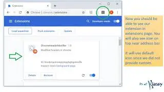 Custom chrome extension code | Add modify request headers | Good example for beginners